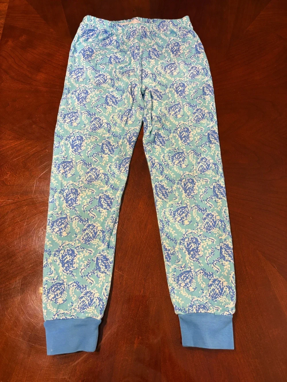 Lilly Pulitzer for Pottey Barn Kids Blue Tight Fit Pajama Set
